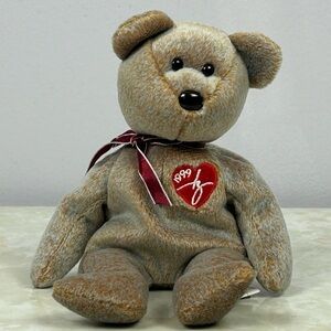 TY Beanie Baby 1999 Signature Bear No Tag